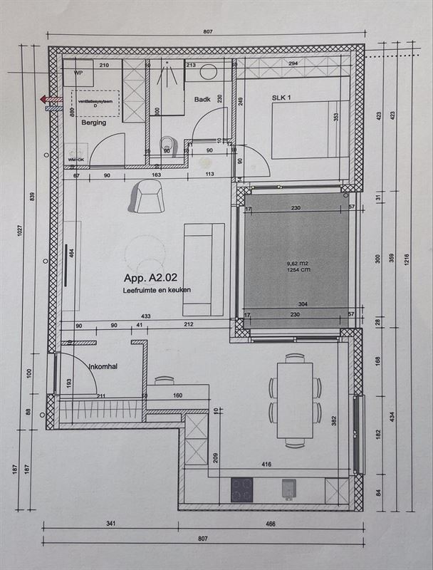 Foto 10 : Appartement te 3400 LANDEN (België) - Prijs € 745